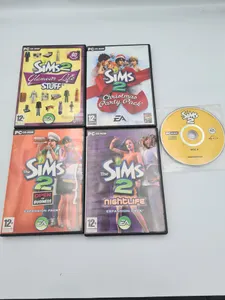 THE SIMS 2 Base Game   Expansion Pack x 4 Collection / Bundle PC Business Night