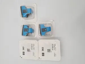 5x HP Original Cyan 363 Ink Cartridges C8771EE (2017)
