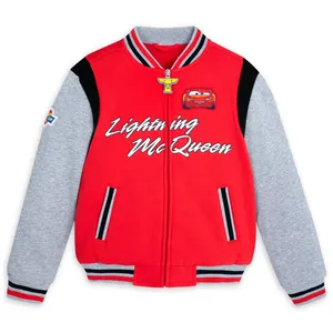Lightning McQueen Varsity Jacket For Kids, Disney Pixar Cars (7-8 Years)