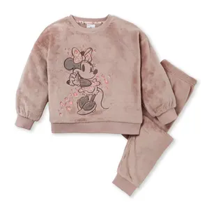 Minnie Mouse Fluffy Pyjamas For Kids (Age 5-6)