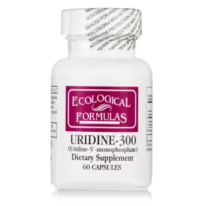 Uridine-300 (Uridine-5'-monophosphate) - 60 Capsules - Ecological Formulas