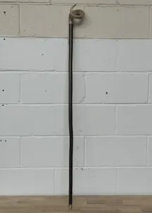 Rams Horn Curly Crook Walking Stick - Hazel Shaft - Hiking & Beaters