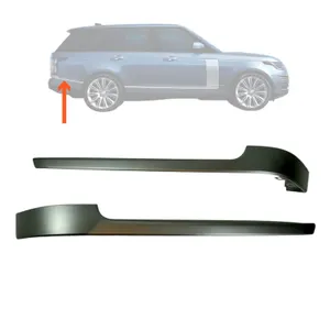 Range Rover Rear Bumper Trims Grey Satin L405 2013-21 Autobiography Style