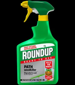 Roundup Tough ReadytoUse Weedkiller 1.2L–Powerful Weed Control for Outdoor Areas
