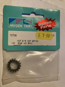 MUGEN SEIKI T0708 = 1st GEAR, 16T: MTX3