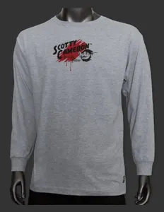Scotty Cameron Retro Palette Heather Gray Long Sleeve T Shirt Large
