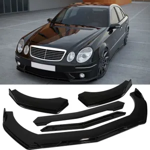 For Mercedes Benz W211 E350 E500 E55 AMG Front Bumper Lip Splitter Spoiler Body