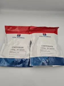 2x VITAPHARMA Chitosan 1500mg Capsules 365 Count Dietary Supplement 9/26