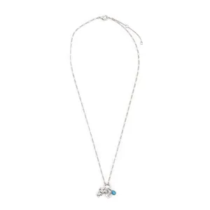 Stitch and Flower Necklace, Lilo & Stitch