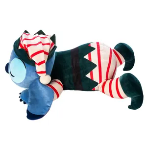 Disney Lilo & Stitch Festive Cuddleez Large Soft Toy Plush Pillow 61cm