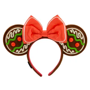 Minnie Mouse Gingerbread Ears Headband for Adults