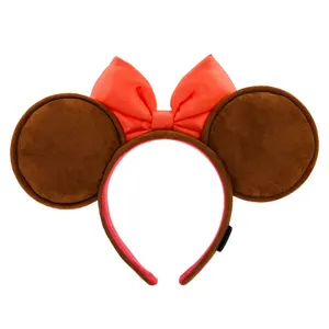 Minnie Mouse Gingerbread Ears Headband for Adults