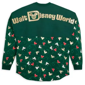 Walt Disney World Mickey Mouse Festive Icon Spirit Jersey Adults XS