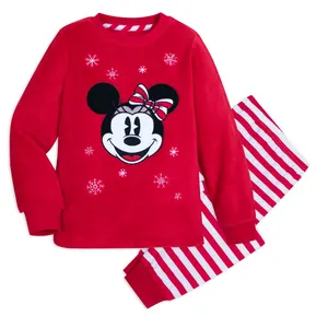 Minnie Mouse Festive Fleece Pyjamas For Kids - (Age 4)