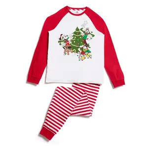 Mickey Mouse and Friends Festive Family Men's Pyjamas - M