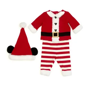 Disney Store Mickey Mouse Santa Claus Baby Outfit (12-18 months)