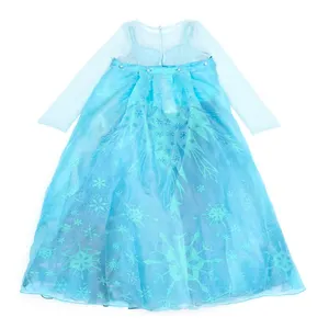 Elsa 10th Anniversary Deluxe Costume For Kids, Disney Frozen (Age: 9/10)