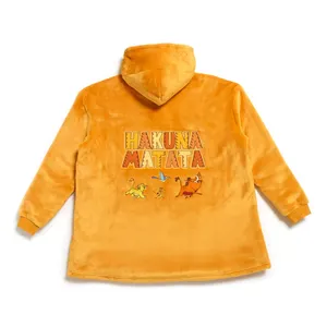 The Lion King Oversized Lounge Hooded Top For Adults - XL