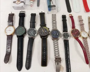 Job Lot Bundle 40+ Mixed Wrist Watches Mens Women Kids Preowned Untested