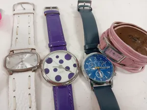 Job Lot Bundle 40+ Mixed Wrist Watches Mens Women Kids Preowned Untested