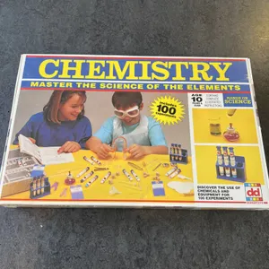 DEKKERTOYS 1990s Chemistry Set 100 SEALED Box w/ Instructions UK Made NEW