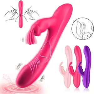 Massager for Women Silicone Medical Grade Pink 10  Modes FastCharging New