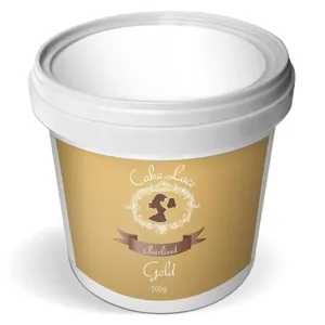 New Cake Lace Edible Icing Gold Pearlised Pre-Mixed 500g Ready To Use Sugarcraft