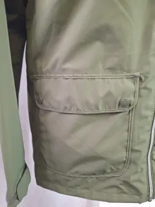 Regatta Isotex Great Outdoors Womens Khaki Hooded Zip Jacket UK10 Pockets