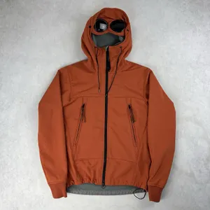 CP Company Soft Shell Goggle Jacket Men's XS Orange Pre-Owned Coat 5194