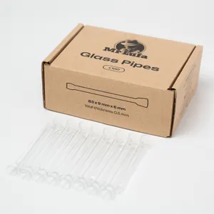 Mr Lufa 200pcs Glass Smoking Pipes Tubes – Cigarette Holders LUFKI Cygarniczki
