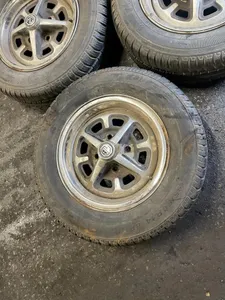 MGB GT 1800 SET OF 5 STEEL WHEELS