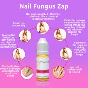 4x Nail Fungus Zap Fungal Nail Treatment Stops Toenail Finger Fungus New UK