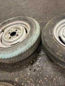 FORD ANGLIA 105E DELUXE SET OF 5 STEEL WHEELS 13 Inch