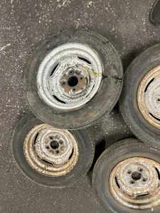 FORD ANGLIA 105E DELUXE SET OF 5 STEEL WHEELS 13 Inch