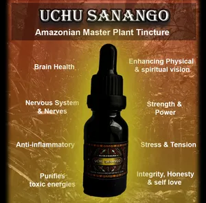 UCHU SANANGO 1:2 Tincture Herbal Remedy - Amazonian Plant Extract NEW 30ml