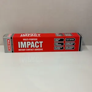 10 x Evo-Stik 347908 Instant Impact Contact Adhesive Glue – 65g Tubes Large Size
