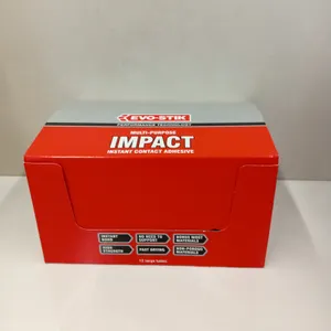 10 x Evo-Stik 347908 Instant Impact Contact Adhesive Glue – 65g Tubes Large Size