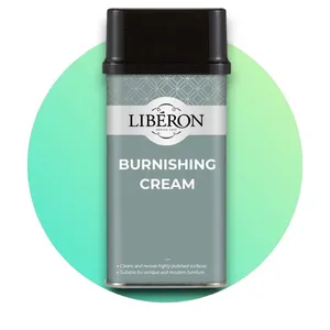 Liberon 126858 Burnishing Cream 250ml For French Polish Surfaces - NEW