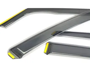 Translucent WIND DEFLECTORS for FORD FOCUS mk3 hatchback saloon 2011-2018 4pc