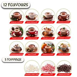 Hot Chocolate Advent Calendar 24-Day Christmas Gift Set (BBE FEB 27)