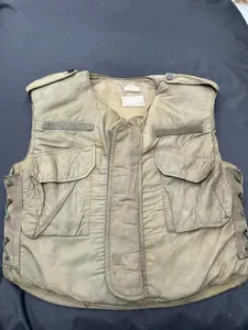 Flack Jacket Body Armour Vietnam War M-1952a Fragmentation Size Large 1955 Dated