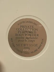 Estée Lauder Private Collection Perfumed Body Powder 100g Unused Vintage Rare