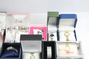 Womens Assorted Boxed Watches Quartz Cosmopolitan Strada Etc UNTESTED