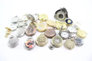 Job Lot Mixed Quartz Stop or Pocket Watches Untested 1KG