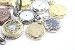 Job Lot Mixed Quartz Stop or Pocket Watches Untested 1KG