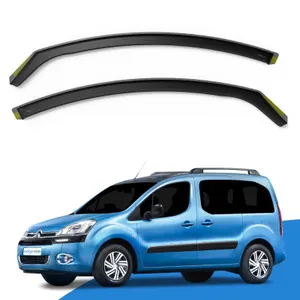 CITROEN Berlingo MK2 2008-2018 Van Wind Deflectors 2pc Edgevisors Tinted