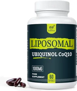 Solavica Liposomal Ubiquinol Vegan CoQ10 1000mg 60 Softgels New