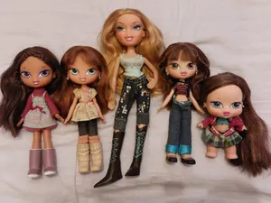 Bratz Cloe Kids Yasmin Meygan Lilani Kiani Dolls Set Lot Accs Used 2000s