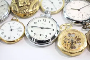 19x Job Lot Vintage & Later Mechanical Pocket & Stop Watches UNTESTED