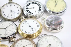 19x Job Lot Vintage & Later Mechanical Pocket & Stop Watches UNTESTED